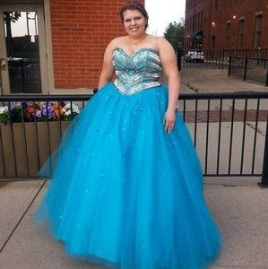 Blue Prom Dress